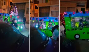 Alumnos hacen antorcha del bus de 'Al Fondo Hay Sitio' y causan furor en redes: "En Perú nunca te aburres"
