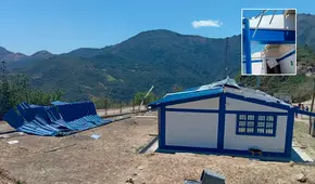 Piura: centro de salud queda sin techo tras vientos de gran intensidad