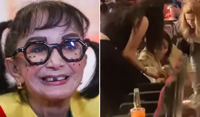 ‘La Chilindrina’ sufre fuerte caída en teatro de México tras haber sido hospitalizada de emergencia días atrás