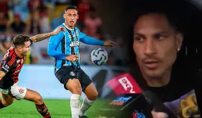 Paolo Guerrero fue contactado desde Brasil tras deslumbrante debut de Erick Noriega: "La gente de Gremio está..." Paolo Guerrero fue contactado desde Brasil tras deslumbrante debut de Erick Noriega: "La gente de Gremio está..."