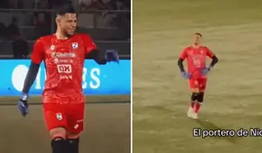 Portero de Nicaragua desfiló en pleno partido y usuarios dicen: "Dio modelaje y actitud"