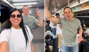Mark Vito viajó a Nueva York junto a su enamorada y ella comparte video: “Para conocer a mis suegros”