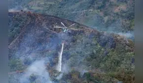 Este año se han registrado 475 incendio forestales, según el Indeci