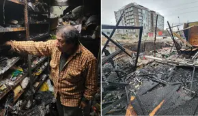 Incendio en Barranco: Bomberos rescatan a adulto mayor de 85 años atrapado en vivienda precaria