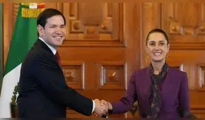 Marco Rubio se reúne con Claudia Sheinbaum en México: estos fueron los temas que tocaron