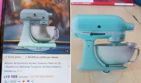 Joven pidió una batidora por Temu, pero quedó en shock al recibirla: "¿Es ilegal leer?"