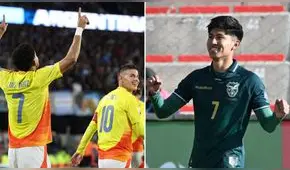 Alineaciones de Colombia contra Bolivia por las Eliminatorias Sudamericanas 2026