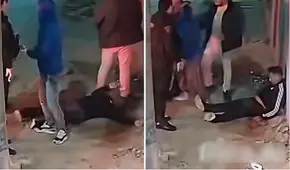 Policía golpea a hombre y lo deja inconsciente tras presunta falta de respeto en Trujillo