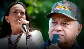 Diosdado Cabello advierte represalias contra María Corina Machado por apoyo a presión de EE. UU. contra Maduro