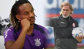 André Carrillo confesó que hacía de todo para no entrenar con Ricardo Gareca en la selección peruana: "Yo era insoportable por momentos"