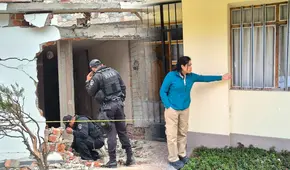 Vecinos afectados por explosión en Trujillo exigen seguridad a autoridades: "No solamente es figurar en los partidos políticos"