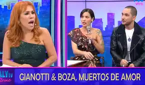 Christopher Gianotti le recuerda a Magaly Medina cuando la coqueteaba y Úrsula Boza reacciona en vivo: "Te tiraba maicito"
