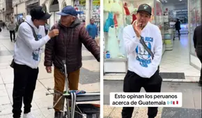 Tiktoker guatemalteco se hace viral por respuestas de peruanos al preguntarle por su país: "No fue lo que esperaba"