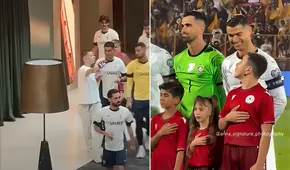 El doble momento viral de Cristiano Ronaldo con la selección de Portugal: del empujón a un fan a la emoción con un niño El doble momento viral de Cristiano Ronaldo con la selección de Portugal: del empujón a un fan a la emoción con un niño