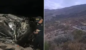 Cuatro muertos y dos heridos graves tras caída de camioneta a abismo de 800 metros en Áncash: exalcalde figura entre las víctimas mortales