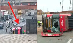 Camión termina volcado en vía expresa Línea Amarilla en Caquetá: reportan congestión vehicular