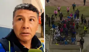 'Cachete' Zúñiga acusó al árbitro Kevin Ortega de insultarlo en abrupto partido de Liga 2: "Me le fui encima"