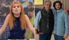 Magaly Medina encara a Guillermo Dávila y lo cuestiona por su intento de reconciliarse con su hijo Vasco Madueño: “Lo utilizó para su concierto”
