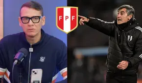 Diego Penny respaldó a Óscar Ibáñez y aseguró que en la FPF han jugado con él: "Lo que pasó fue una vergüenza"