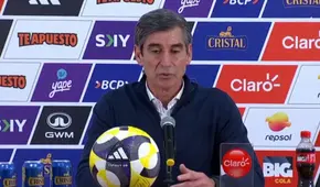 Óscar Ibáñez se defiende tras la derrota de Perú: “Tuvimos 7 ocasiones de gol, en Clasificatorias son muchas”