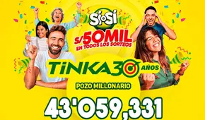 Resultado sorteo de La Tinka del miércoles 10 de septiembre: números ganadores del Pozo Millonario