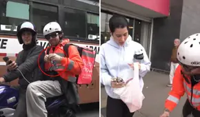 Streamer peruano hizo delivery por un día, se comió el maní de un pedido y clienta lo encara: "Quiero el producto"