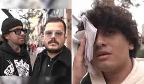 Youtuber Roberto Artigas y su equipo fueron agredidos por sujeto en Miraflores: camarógrafo terminó con un corte en la ceja