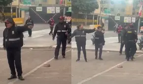 Reportan enfrentamientos entre estudiantes y agentes de seguridad durante toma de San Marcos Reportan enfrentamientos entre estudiantes y agentes de seguridad durante toma de San Marcos