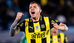Peñarol venció sobre la hora a Liverpool y clasificó a cuartos de final de la Copa AUF Uruguay