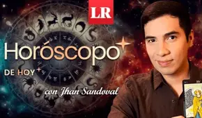 ➤ Descubre tu HORÓSCOPO: qué te deparan los astros este 12 de septiembre, según Jhan Sandoval