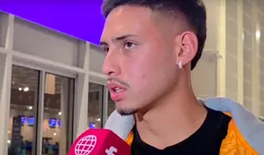 Erick Noriega 'sentido' con la salida de Óscar Ibáñez tras debut de titular en la selección peruana: "Bastante contento con él"