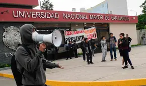 Federación Universitaria de San Marcos reclama falta de diálogo y anuncia continuidad de la toma de la UNMSM