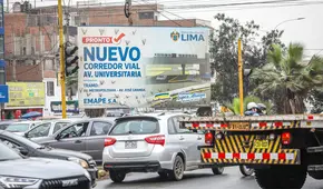 Cierran tramos de la avenida Universitaria por construcción de la Vía Expresa Norte: conoce los desvíos
