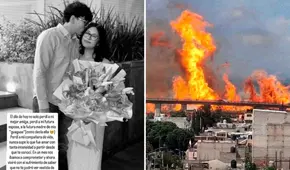 Novio de alumna de la UNAM que falleció en la explosión de gas en México conmueve con emotiva despedida: "Prometo buscarte en la otra vida"