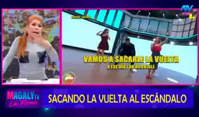 Magaly Medina le dice de todo a Karina Borrero por desatinado comentario en vivo sobre escándalo de Maju Mantilla: “Quiso ser graciosa”
