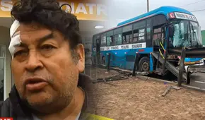 Pasajero que viajaba en bus Los Celestes relata cómo se salvó de morir tras el fatal choque en Vía de Evitamiento: "Me agaché" Pasajero que viajaba en bus Los Celestes relata cómo se salvó de morir tras el fatal choque en Vía de Evitamiento: "Me agaché"