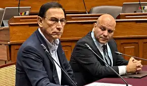Martín Vizcarra pide renunciar al antejuicio y desafía al Congreso: "Díganle al Ministerio Público que me investigue" Martín Vizcarra pide renunciar al antejuicio y desafía al Congreso: "Díganle al Ministerio Público que me investigue"
