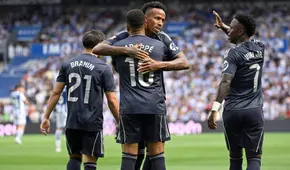 Real Madrid sigue invicto y líder: con 10 jugadores, derrotó 1-0 a Real Sociedad de visita por LaLiga EA Sports
