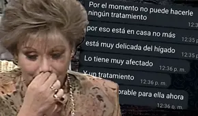 Nieta de Camucha Negrete alarma al exponer delicado estado de salud de la actriz: "Esperando que pueda salir de esta" Nieta de Camucha Negrete alarma al exponer delicado estado de salud de la actriz: "Esperando que pueda salir de esta"