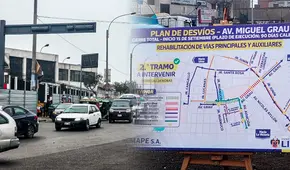 Cierre de la av. Grau: rutas alternas y plan de desvío por obras de la MML durante 90 días