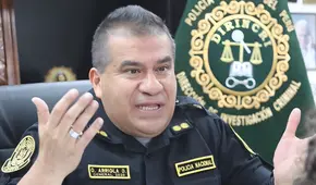 Óscar Arriola asumirá cargo de Comandante General de la PNP tras suspensión de Víctor Zanabria