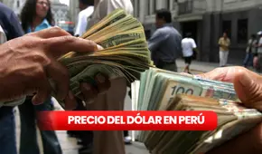 Precio del dólar en Perú HOY: así terminó el dólar este martes 16 de septiembre