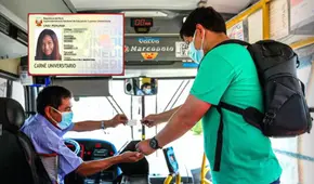 ¿El medio pasaje universitario aplica los sábados y domingos? Esto dice abogado peruano: "No es solo para el beneficio del estudiante"