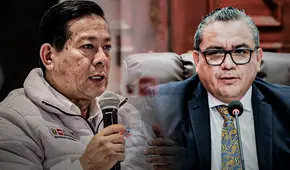 Eduardo Arana no reconoce los audios con Juan Santiváñez y descarta renunciar al cargo