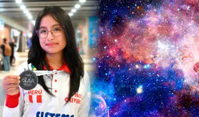 Peruana de 15 años gana medalla en Olimpiada de Astronomía y sueña con estudiar aeroespacial en EE. UU.: “(Quiero) ayudar al Perú en la carrera espacial”
