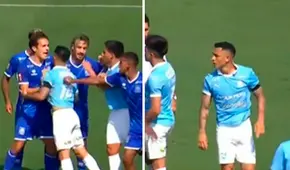 Yoshimar Yotún perdió los papeles tras empate de Sporting Cristal: fue a buscar a rival y lo tuvieron que controlar entre 3