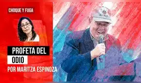 Profeta del odio, por Maritza Espinoza Profeta del odio, por Maritza Espinoza