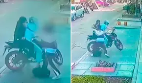 Escolar se enfrenta a delincuentes y los persigue tras robo en Los Olivos: criminales huyeron en moto