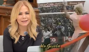 Gisela Valcárcel impacta al compartir video inédito del multitudinario 'Aló, Gisela' en el Estadio de Alianza Lima: "Estaba asustada" Gisela Valcárcel impacta al compartir video inédito del multitudinario 'Aló, Gisela' en el Estadio de Alianza Lima: "Estaba asustada"