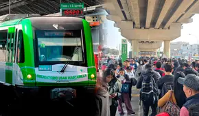 Línea 1 del Metro de Lima sugiere tomar otros medios de transporte por fallas técnicas persistentes